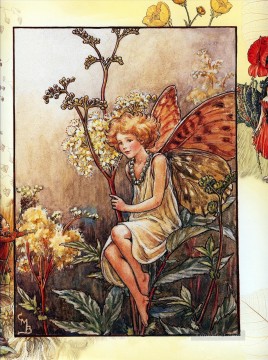  Fairy Oil Painting - queen of the meadow fairy Fantasy